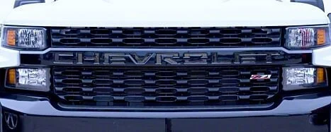 Putco Black Platinum Grille Letters (19-26 Silverado 1500)