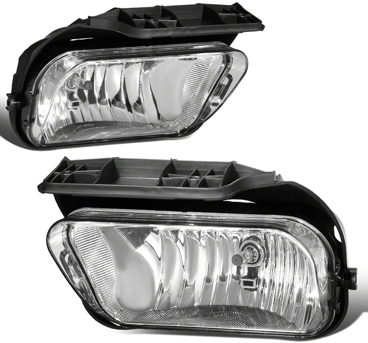 Fog Lights; Clear (04-06 Silverado 1500)