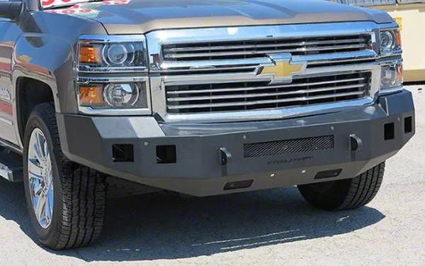 Fortis Front Bumper; Textured Black (14-15 Silverado 1500)