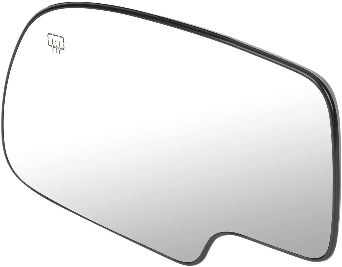 OE Style Heated Mirror Glass; Driver Side (05-06 Silverado 1500)
