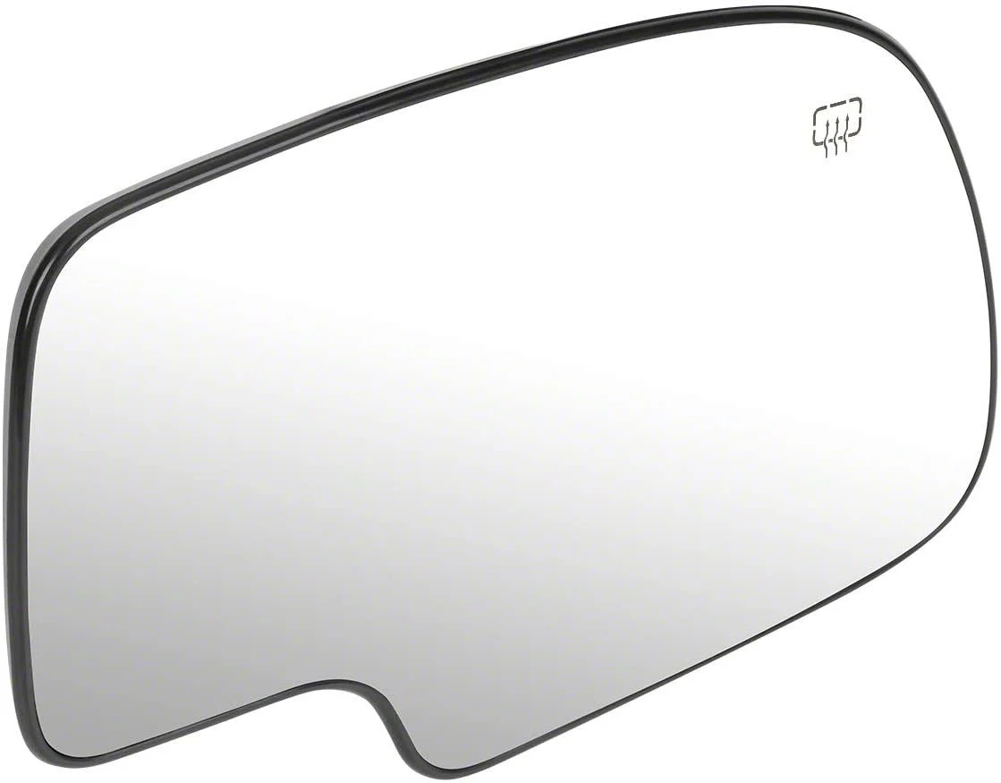 OE Style Heated Mirror Glass; Passenger Side (05-06 Silverado 1500)