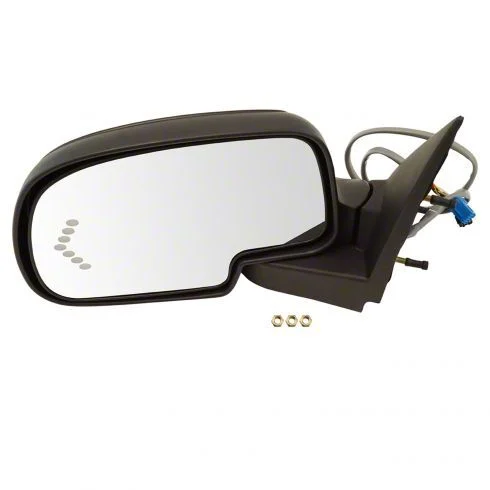 Power Heated Side Mirror; Driver Side (03-06 Silverado 1500)