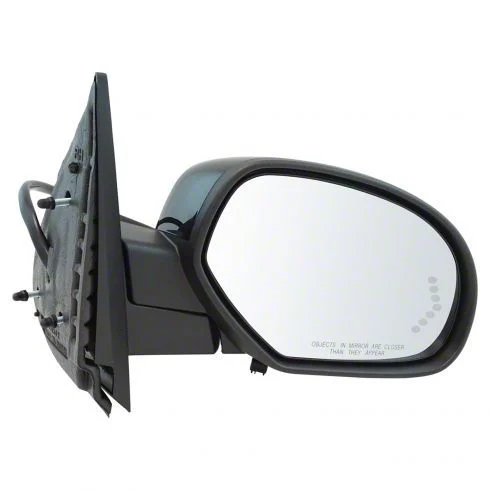 Powered Heated Side Mirror; Passenger Side (07-13 Silverado 1500)