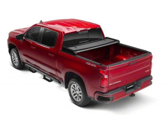Genesis Elite Tri-Fold Tonneau Cover (19-24 Silverado 1500 w/ 8-Foot Long Box)