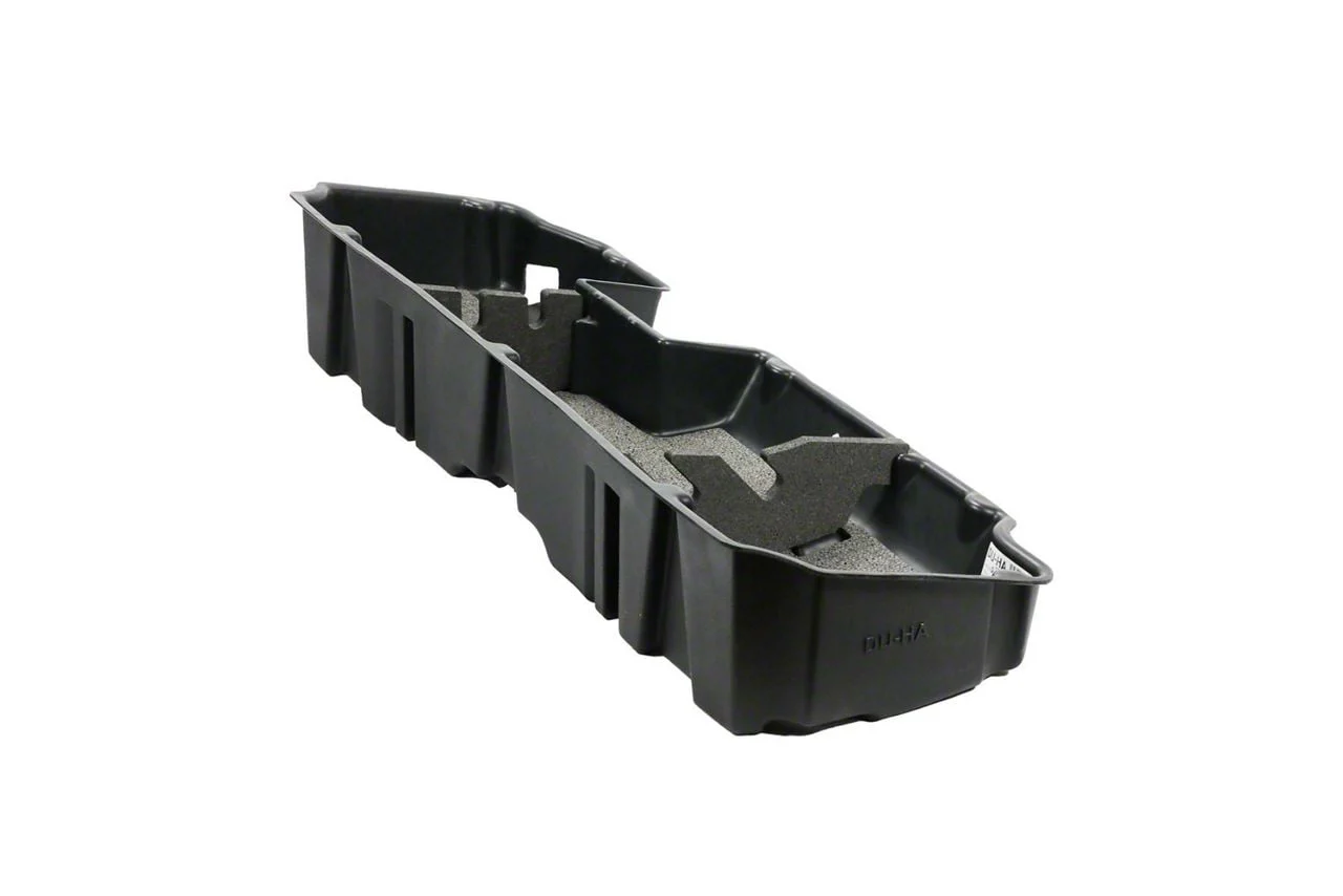 Underseat Storage; Black (19-26 Silverado 1500 Crew Cab)
