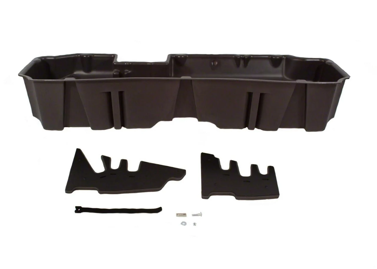 Underseat Storage; Brown (19-26 Silverado 1500 Crew Cab)