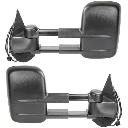 180 Degree Swing Powered Heated Manual Folding Towing Mirrors (07-14 Silverado 2500 HD)