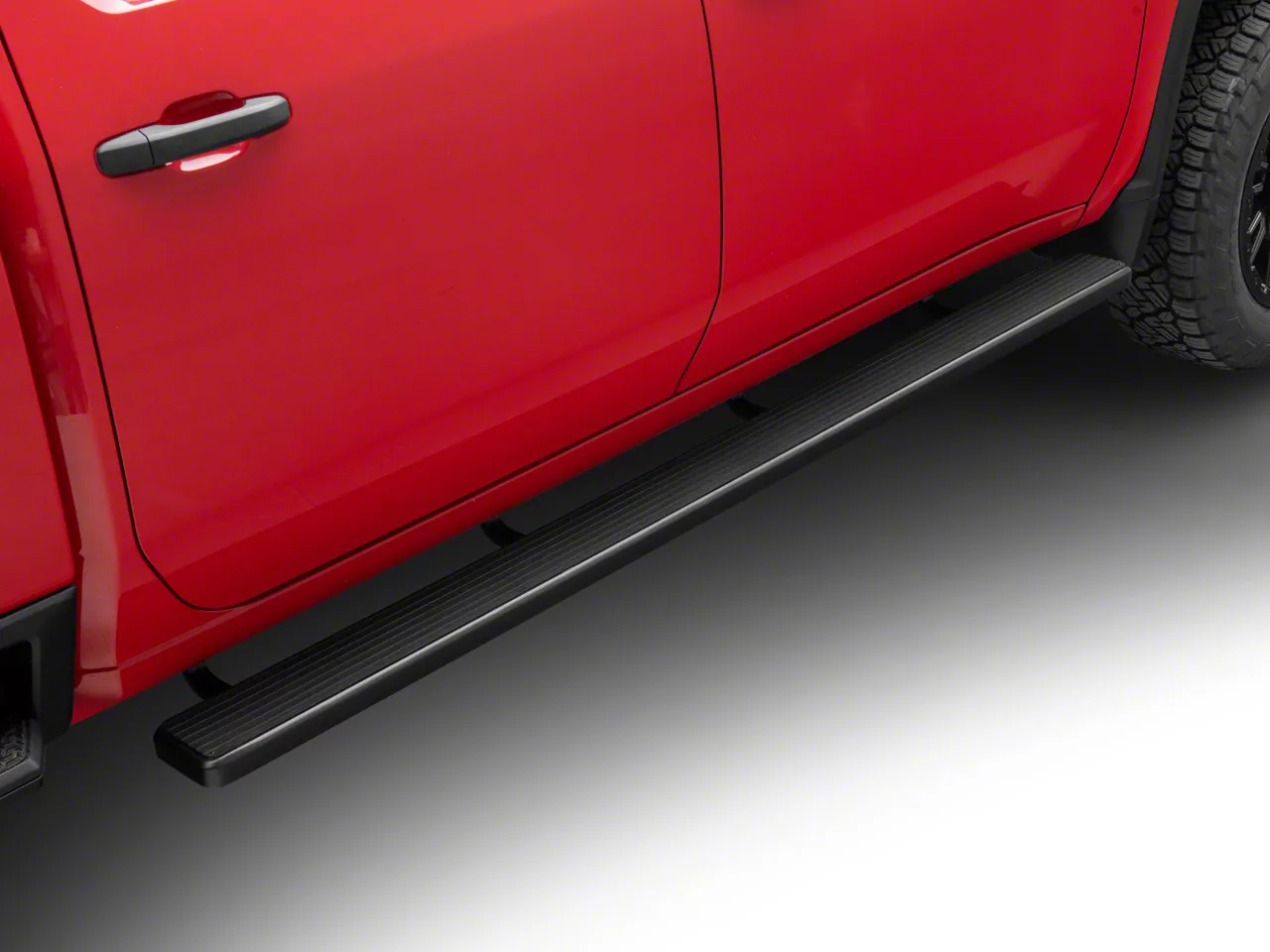 6-Inch iStep Running Boards; Black (20-26 Silverado 2500 HD Crew Cab)