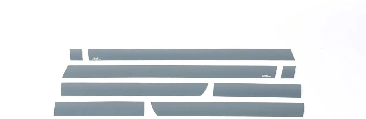 Putco Black Platinum Rocker Panels (15-19 Silverado 2500 HD Double Cab DRW w/ 8-Foot Long Box)