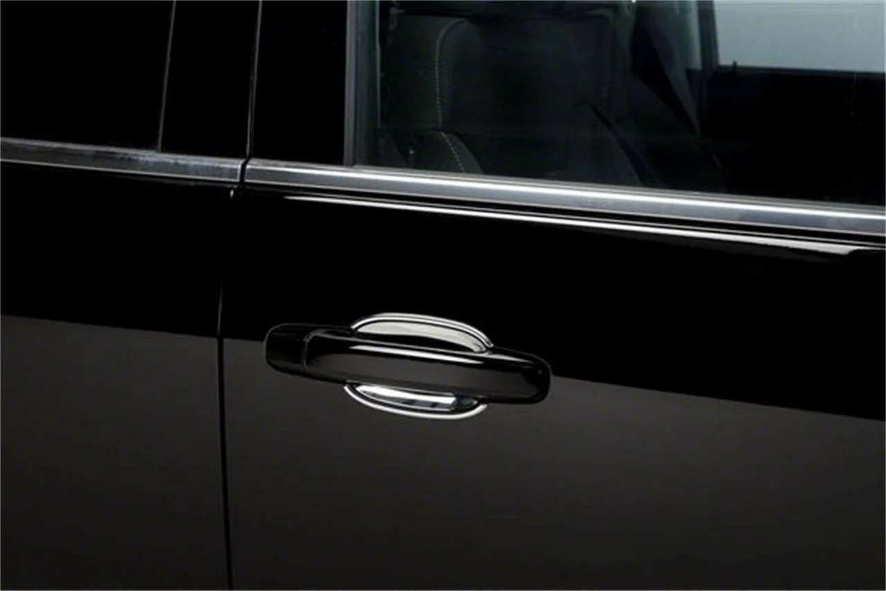 Putco Door Handle Covers; Buckets Only; Chrome (15-19 Silverado 2500 HD Regular Cab, Double Cab)