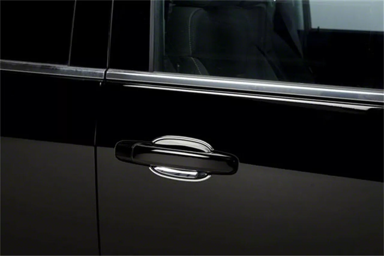 Putco Door Handle Covers; Buckets Only; Chrome (15-19 Silverado 2500 HD Crew Cab)