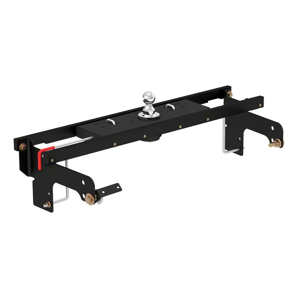 Double Lock Gooseneck Hitch Kit with Installation Brackets (07-10 Silverado 2500 HD)