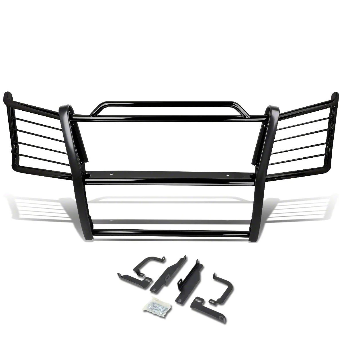 Grille Guard; Black (2007 Silverado 2500 HD)