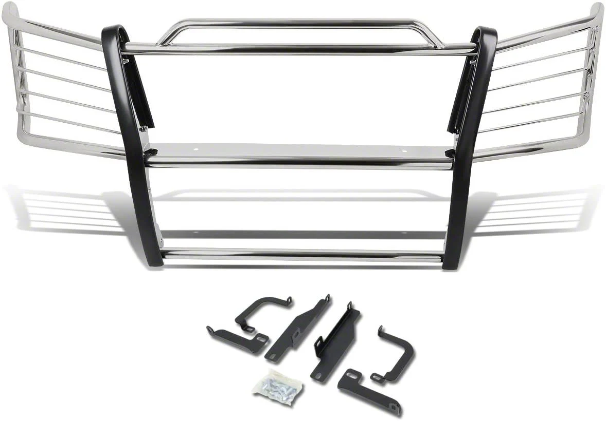 Grille Guard; Chrome (2007 Silverado 2500 HD)