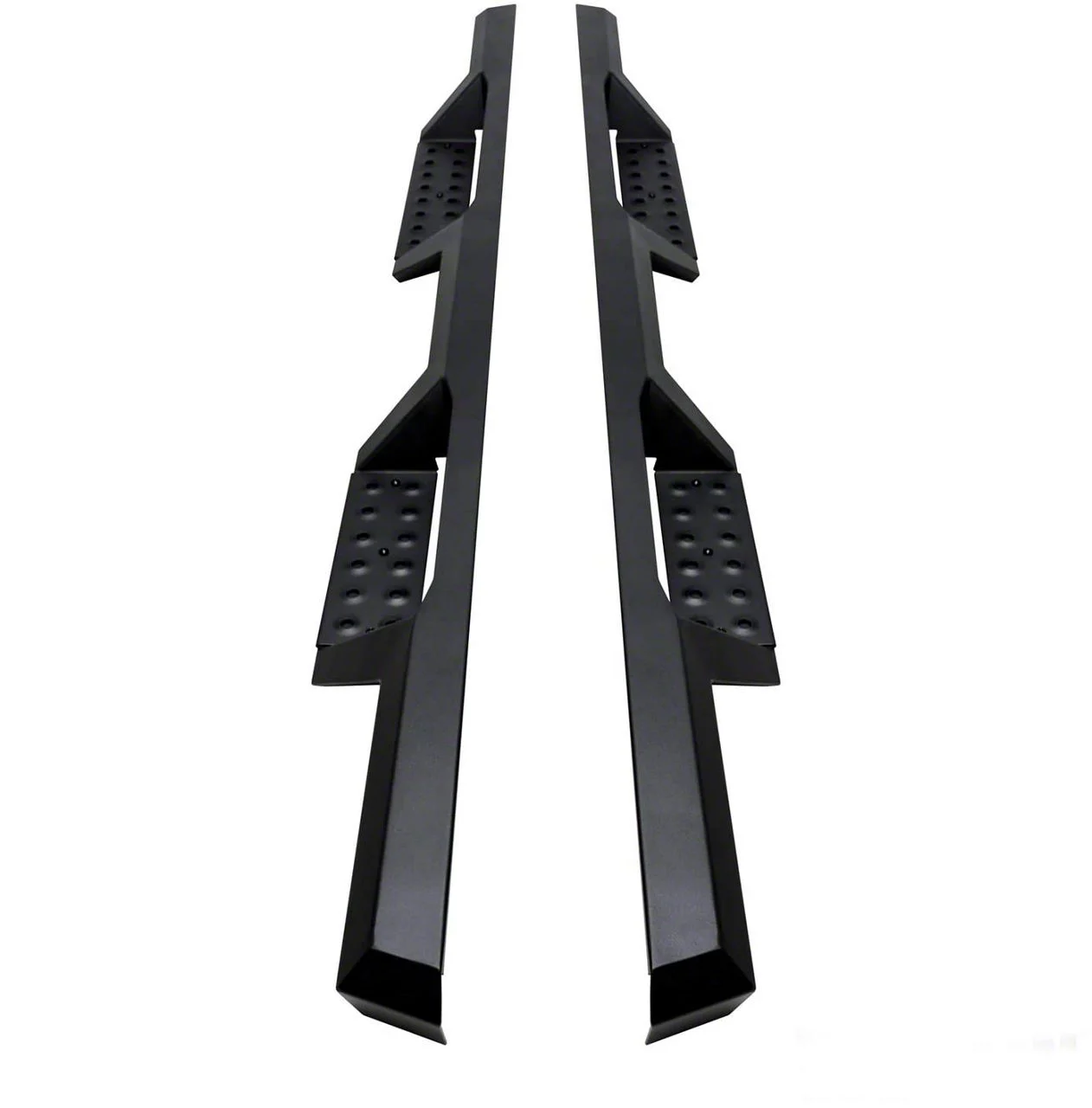 Westin HDX Drop Nerf Side Step Bars; Textured Black (07-19 Silverado 2500 HD Extended/Double Cab)