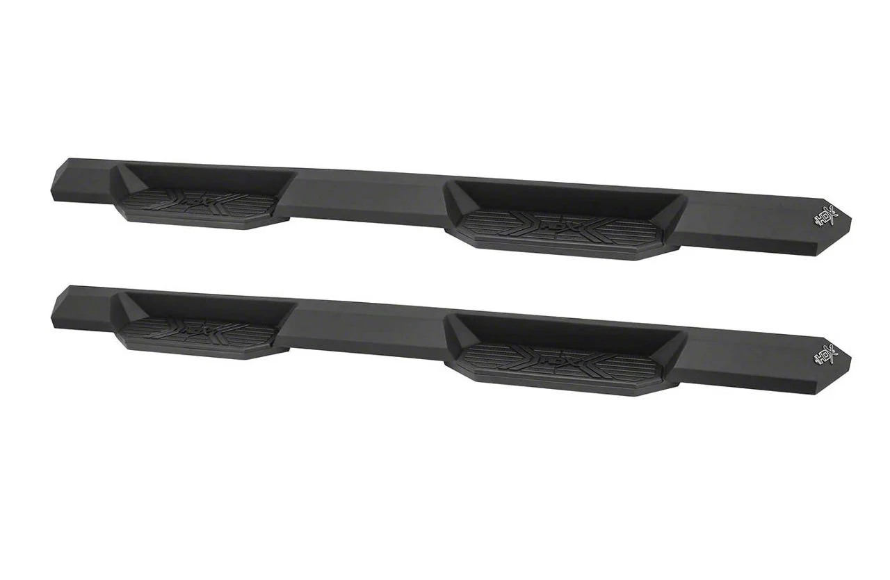 Westin HDX Xtreme Nerf Side Step Bars; Textured Black (07-19 Silverado 2500 HD Crew Cab)