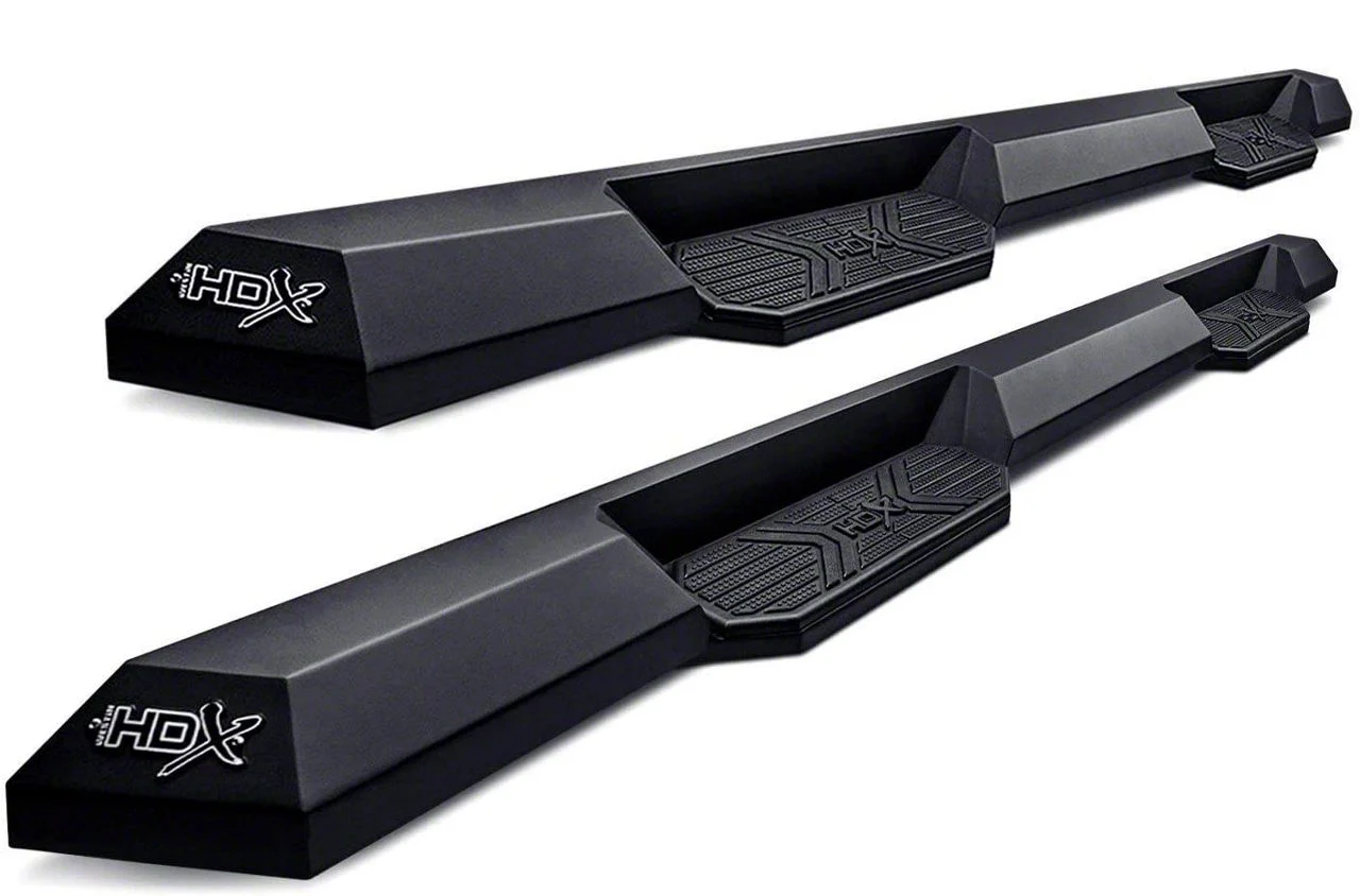 Westin HDX Xtreme Nerf Side Step Bars; Textured Black (20-26 Silverado 2500 HD Double Cab)