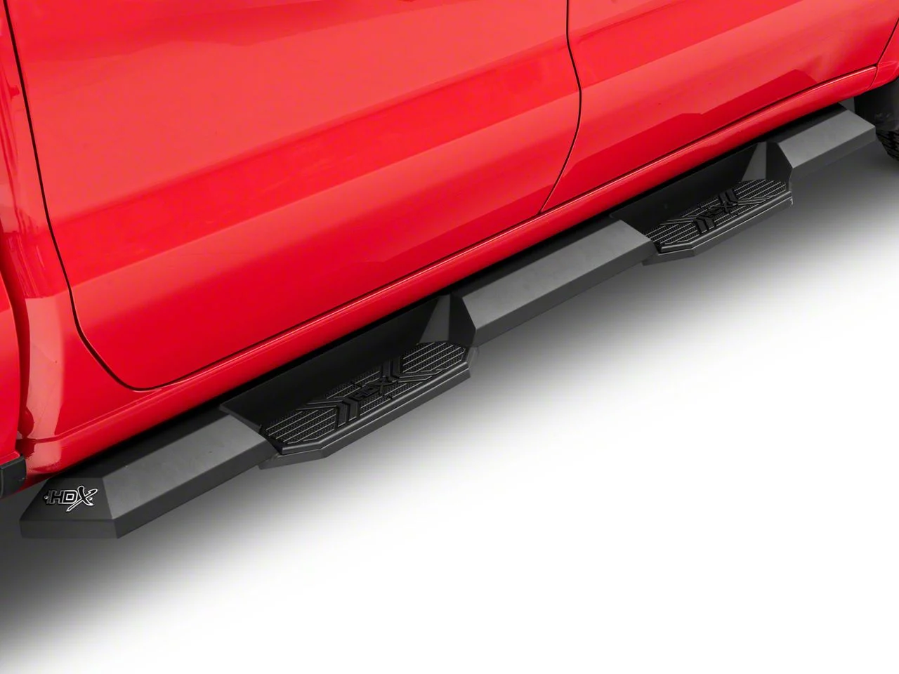 Westin HDX Xtreme Nerf Side Step Bars; Textured Black (20-26 Silverado 2500 HD Crew Cab)