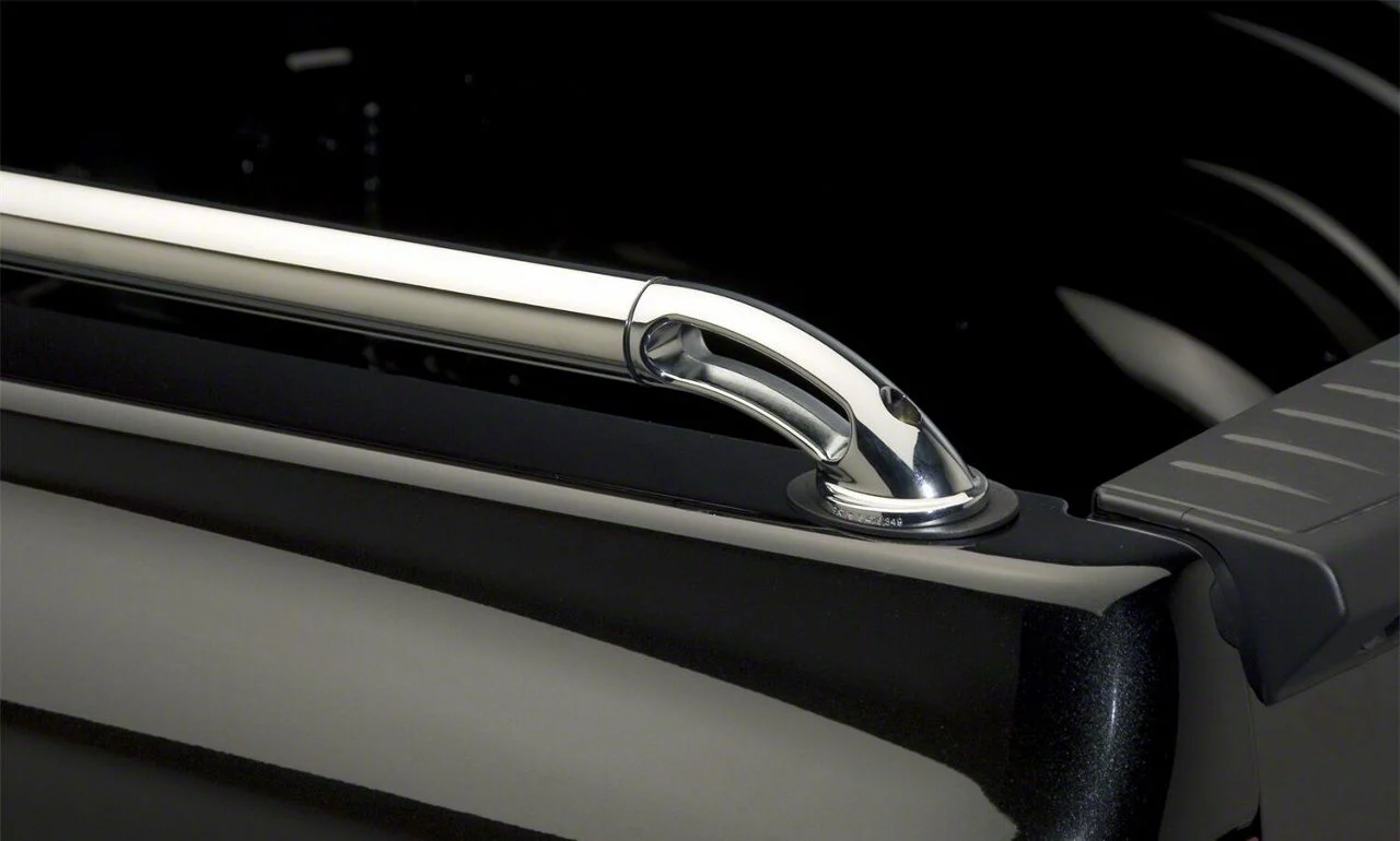 Putco Locker Side Bed Rails; Stainless Steel (15-19 Silverado 2500 HD)