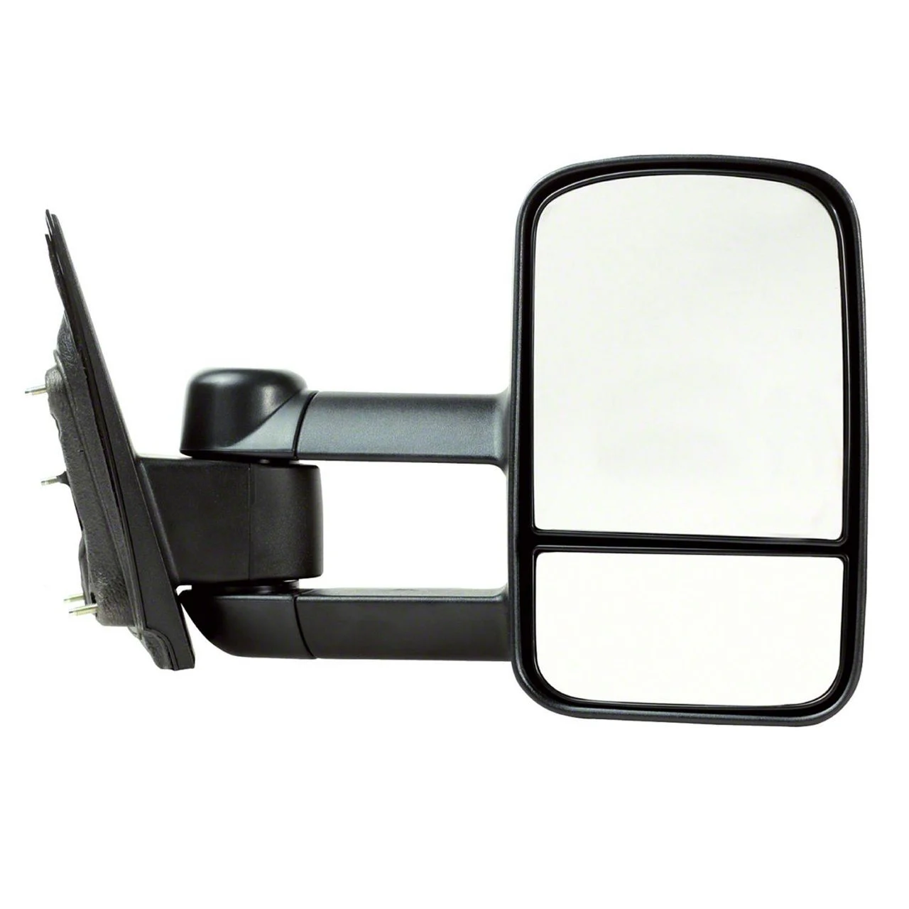 OEM Style Extendable Manual Towing Mirror; Passenger Side (14-19 Silverado 2500 HD)