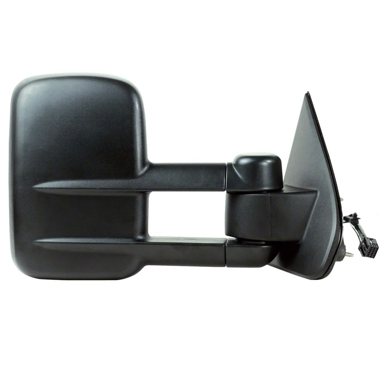 OEM Style Extendable Powered Towing Mirror with Turn Signal; Passenger Side (14-19 Silverado 2500 HD)