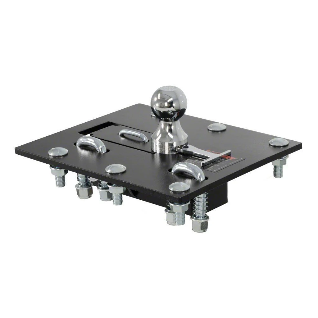 Over-Bed Folding Ball Gooseneck Trailer Hitch (07-19 Silverado 2500 HD)