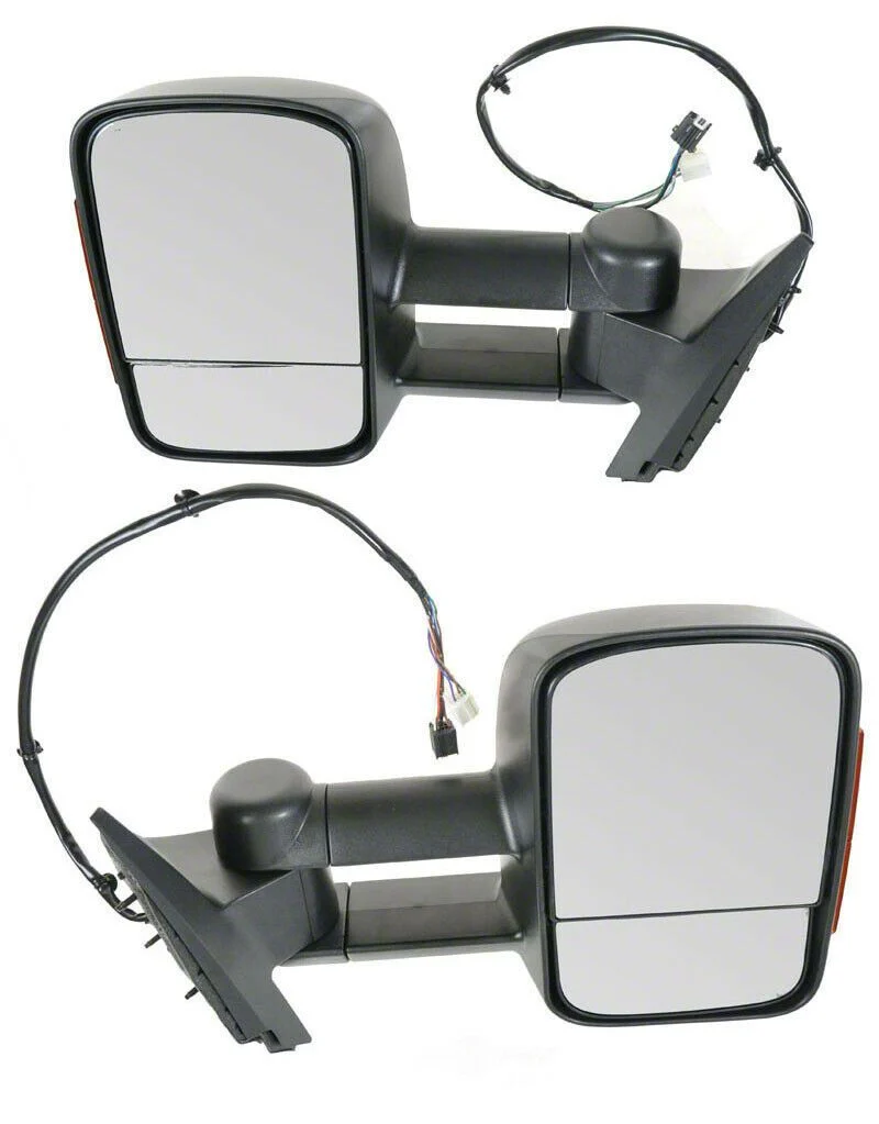 Powered Heated Memory Manual Folding Towing Mirrors (07-14 Silverado 2500 HD)