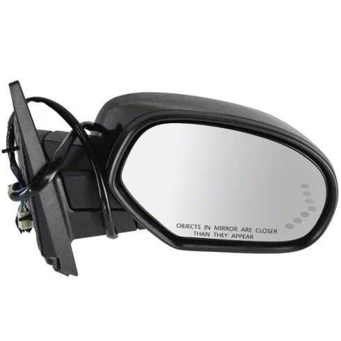 Powered Heated Memory Side Mirror; Paint to Match; Passenger Side (07-08 Silverado 2500 HD)