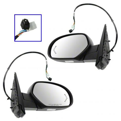Powered Heated Side Mirrors (07-14 Silverado 2500 HD)