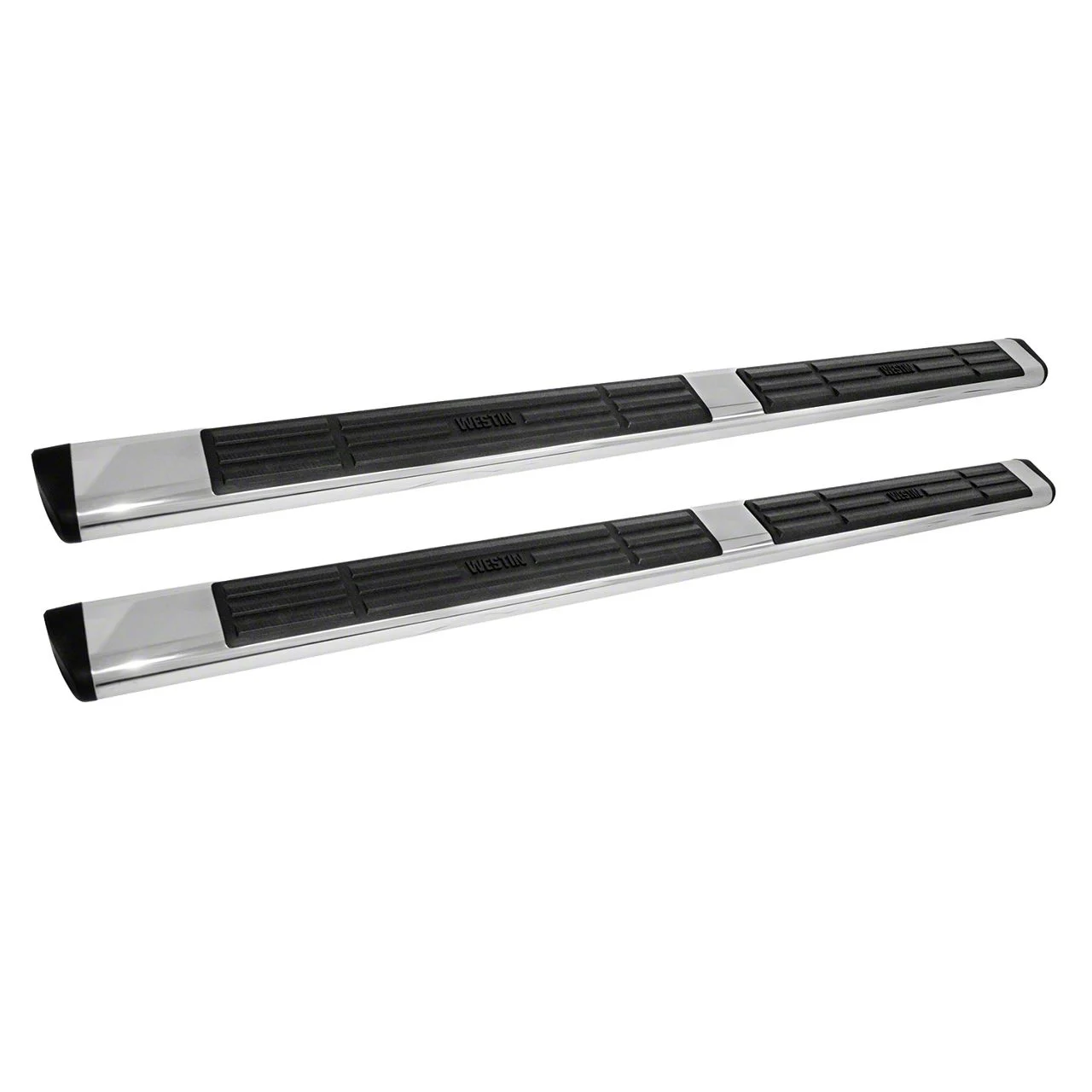 Westin Premier 6 Oval Nerf Side Step Bars with Mounting Kit; Stainless Steel (15-19 Silverado 2500 HD Crew Cab)