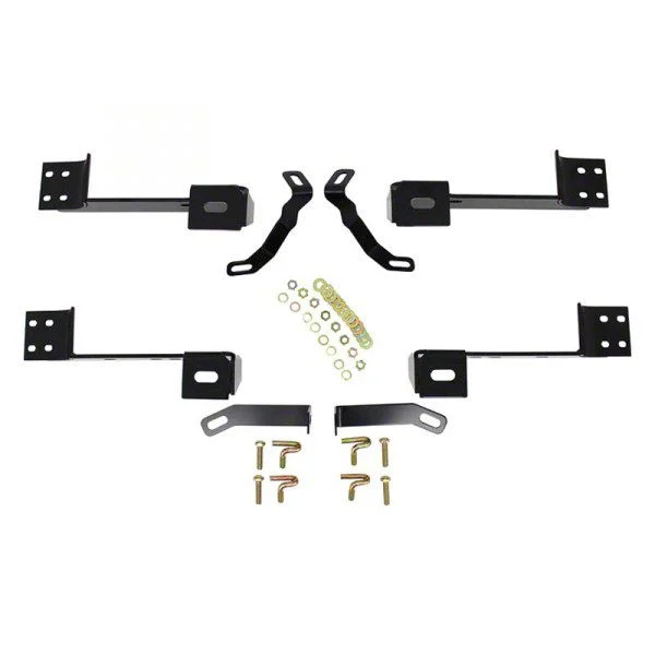 Westin Premier Oval Side Step Bar Mounting Kit (07-14 Silverado 2500 HD Regular Cab, Extended Cab)