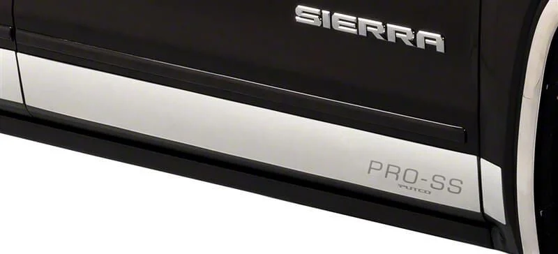 Putco PRO Stainless Steel Rocker Panels (07-13 Silverado 2500 HD Extended Cab w/ 6.50-Foot Standard Box)