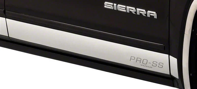 Putco PRO Stainless Steel Rocker Panels (15-19 Silverado 2500 HD Double Cab w/ 6.50-Foot Standard Box)