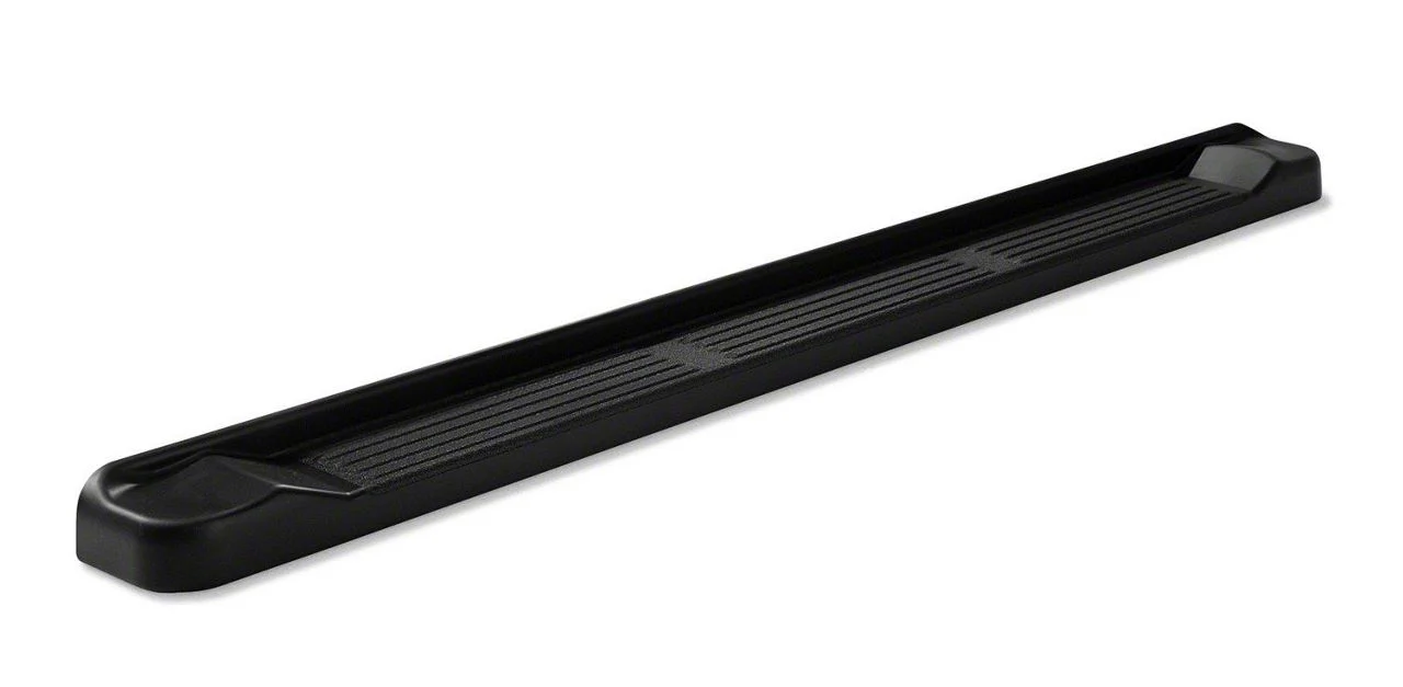 Multi Fit Factory Molded Running Boards without Mounting Brackets; Black (07-19 Silverado 2500 HD Regular Cab)