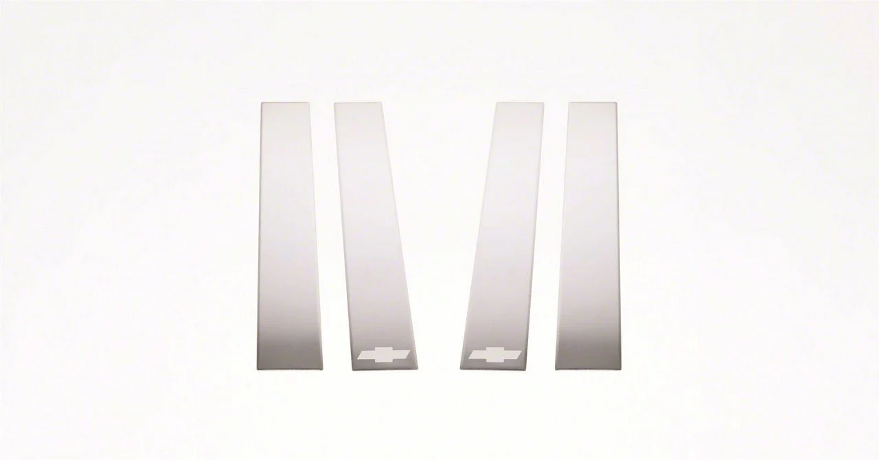 Putco Stainless Steel Pillar Posts (07-14 Silverado 2500 HD Crew Cab)