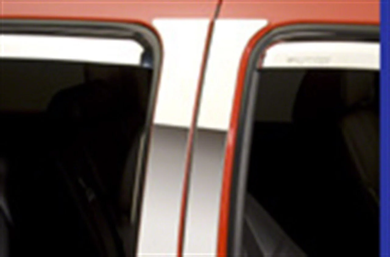 Putco Stainless Steel Pillar Posts with Bowtie Logo (07-14 Silverado 2500 HD Crew Cab)