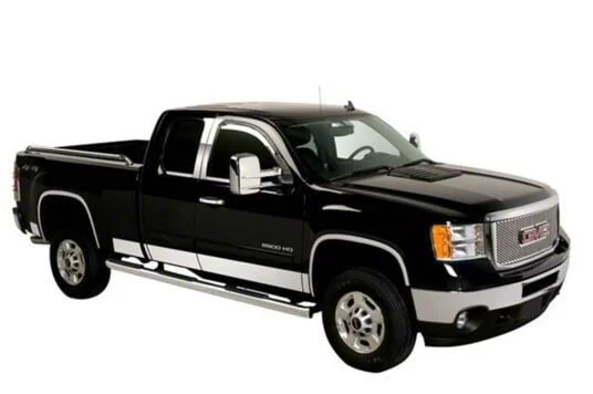 Putco Stainless Steel Rocker Panels (15-19 Silverado 2500 HD Double Cab w/ 6.50-Foot Standard Box)