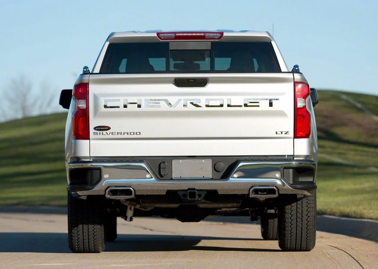Putco Stainless Steel Tailgate Insert Letters (20-26 Silverado 2500 HD)
