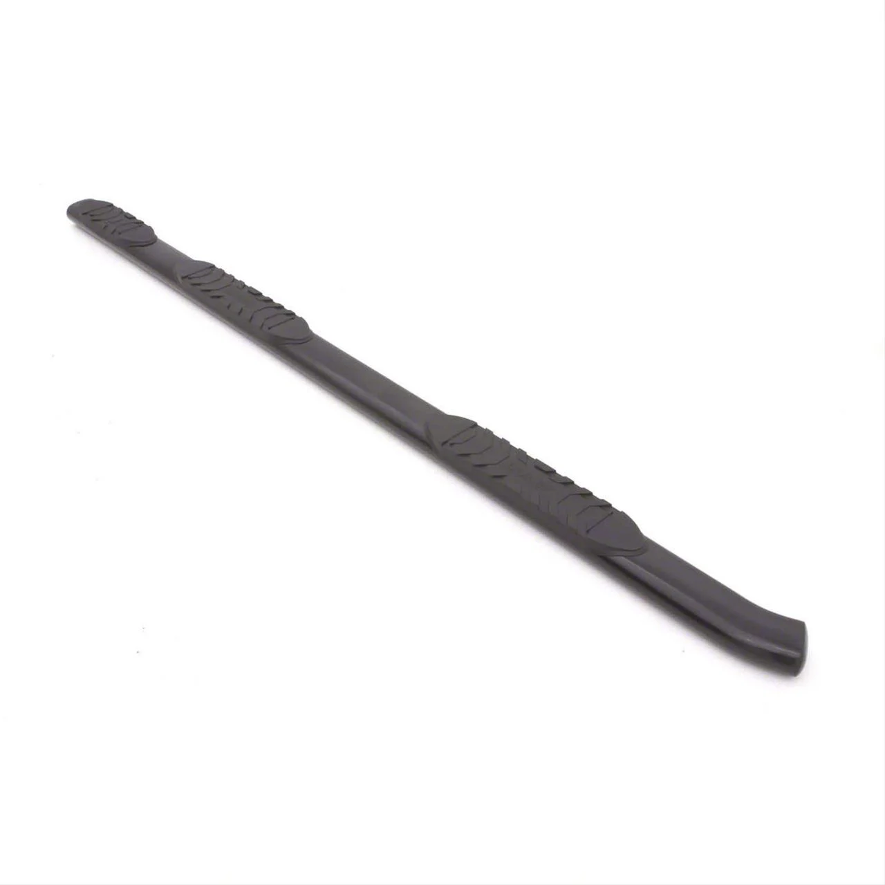 5-Inch Oval Wheel-To-Wheel Nerf Side Step Bars; Black (07-14 Silverado 2500 HD Extended Cab w/ 6.50-Foot Standard Box)