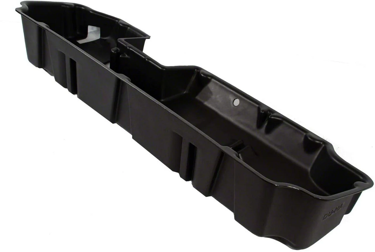 Underseat Storage; Black (20-26 Silverado 2500 HD Double Cab)