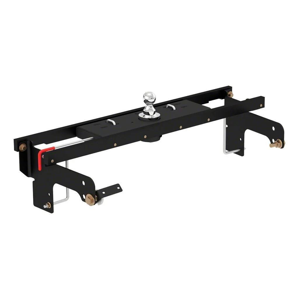 Double Lock Gooseneck Hitch Kit with Installation Brackets (07-10 Silverado 3500 HD)