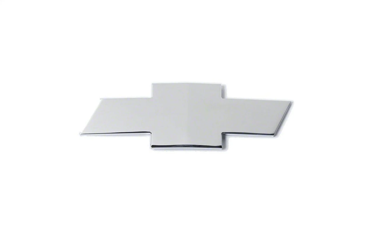 Putco Grille and Tailgate Emblems; Chrome (11-14 Silverado 3500 HD)