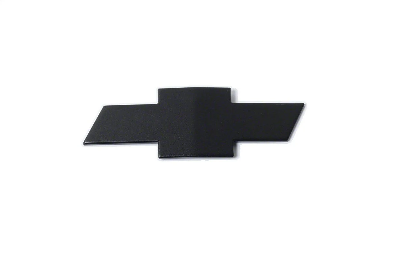 Putco Grille and Tailgate Emblems; Gunmetal Chrome (07-10 Silverado 3500 HD)