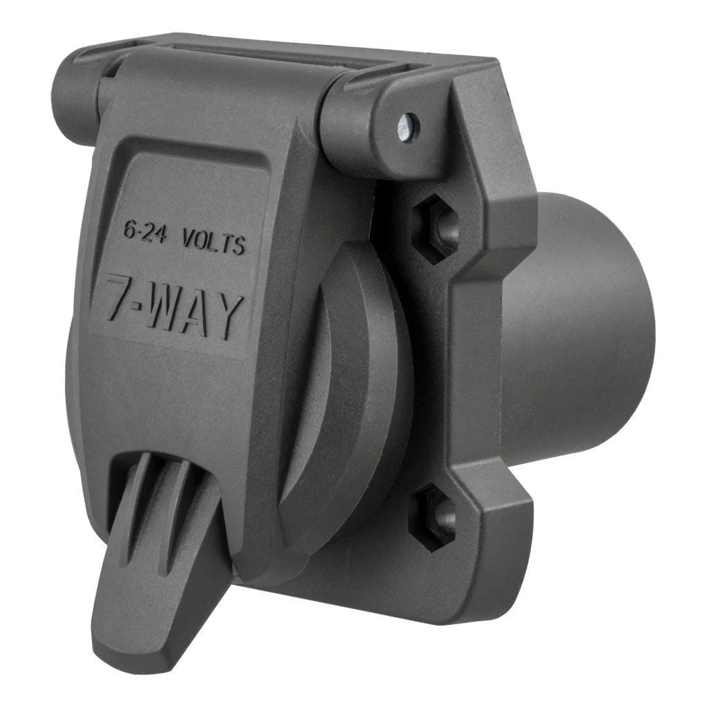 Heavy-Duty Replacement OE 7-Way RV Blade Socket (07-26 Silverado 3500 HD)