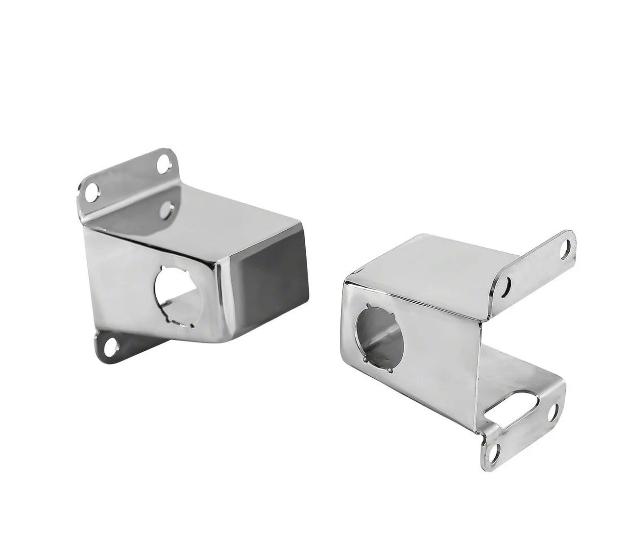Westin Sportsman Grille Guard Front Parking Sensor Relocator; Stainless (15-19 Silverado 3500 HD)