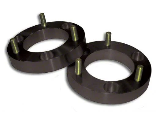SkyJacker 2-Inch Front Alumimum Spacer Leveling Kit (07-18 2WD/4WD Sierra 1500, Excluding 14-18 Denali)