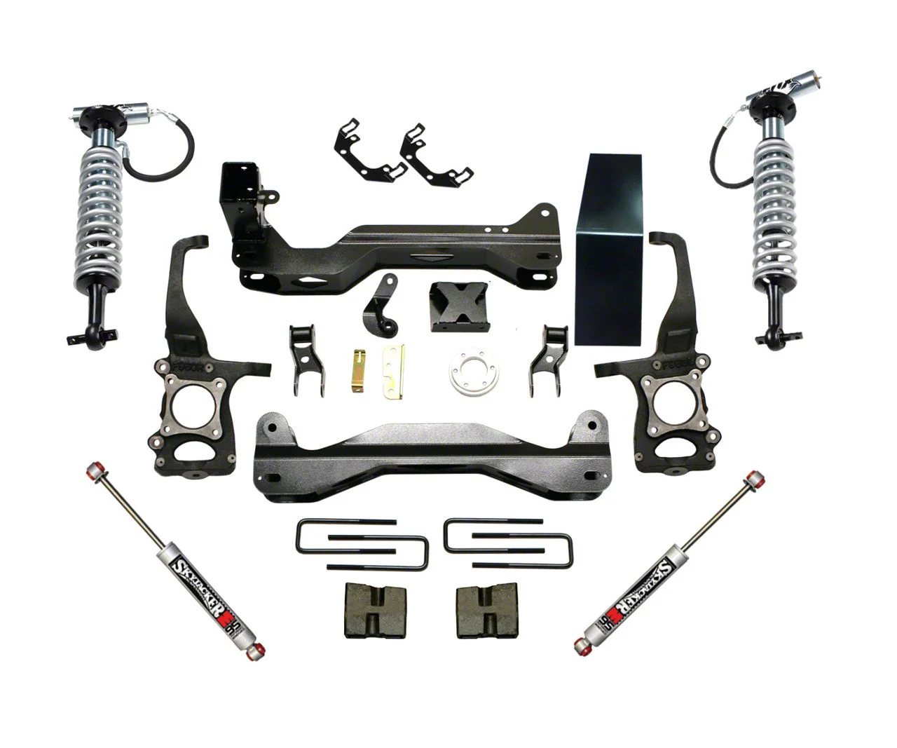 SkyJacker Front Coil-Over Shocks for 6-Inch Lift (09-13 4WD F-150, Excluding Raptor)