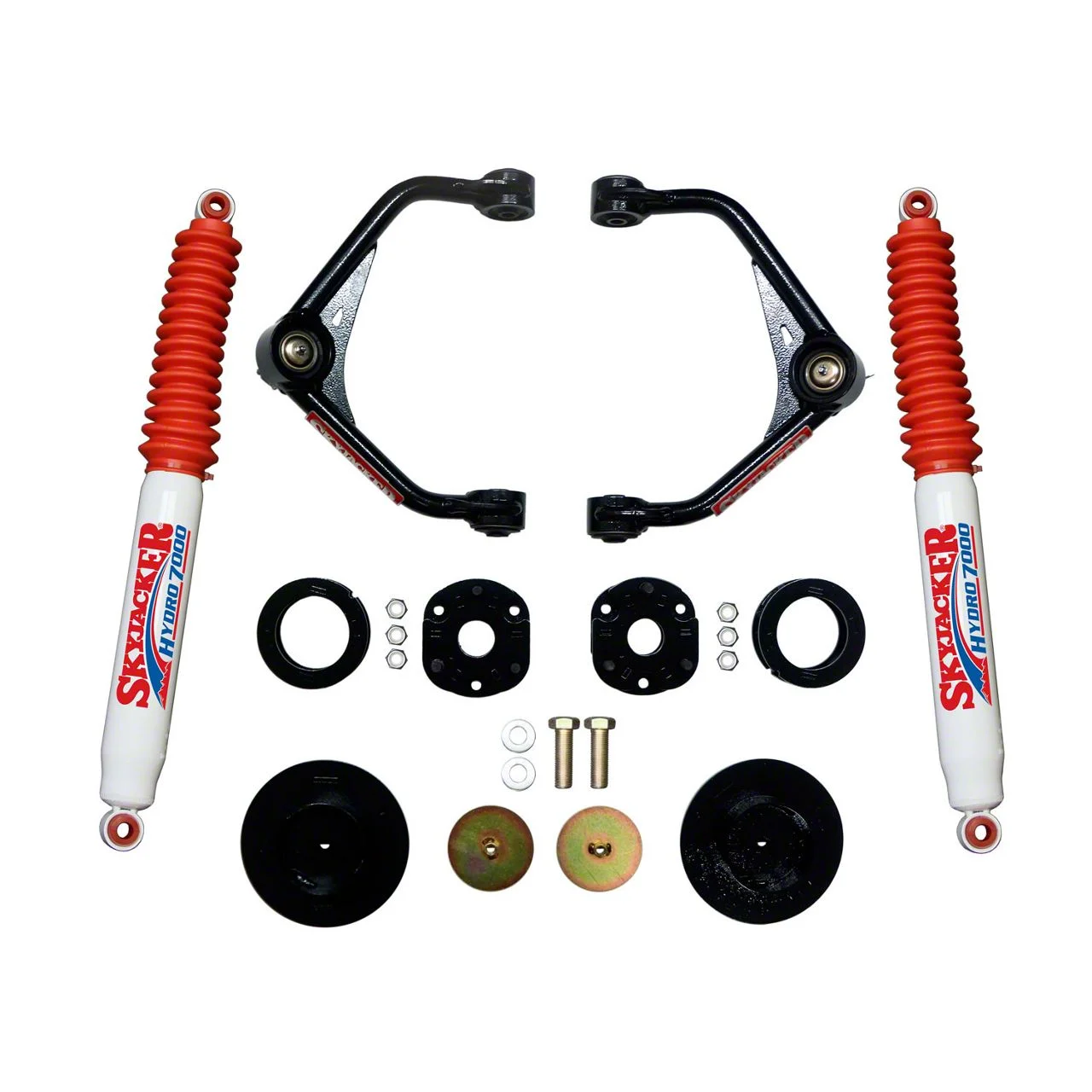 SkyJacker 3-Inch Upper Control Arm Suspension Lift Kit with Hydro 7000 Shocks (12-18 4WD RAM 1500 w/o Air Ride, Excluding Rebel)