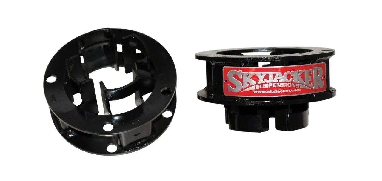 SkyJacker 2-Inch Front Metal Spacer Leveling Kit with M95 Performance Shocks (14-18 4WD RAM 2500)