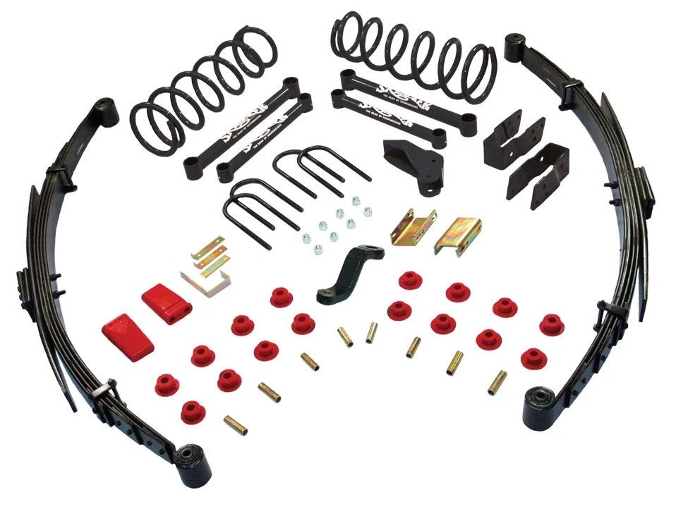SkyJacker 6-Inch Suspension Lift Kit with Leaf Springs and Nitro Shocks (03-08 4WD RAM 2500)